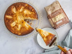 Swiss-style Apple & Almond Cake 